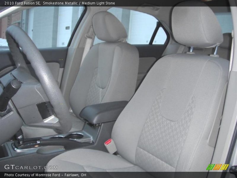 Smokestone Metallic / Medium Light Stone 2010 Ford Fusion SE