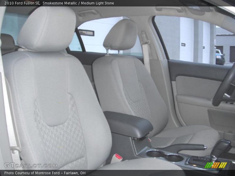 Smokestone Metallic / Medium Light Stone 2010 Ford Fusion SE