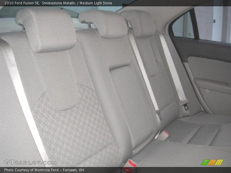 Smokestone Metallic / Medium Light Stone 2010 Ford Fusion SE