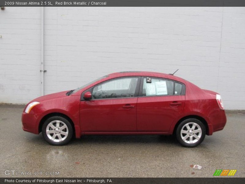 Red Brick Metallic / Charcoal 2009 Nissan Altima 2.5 SL