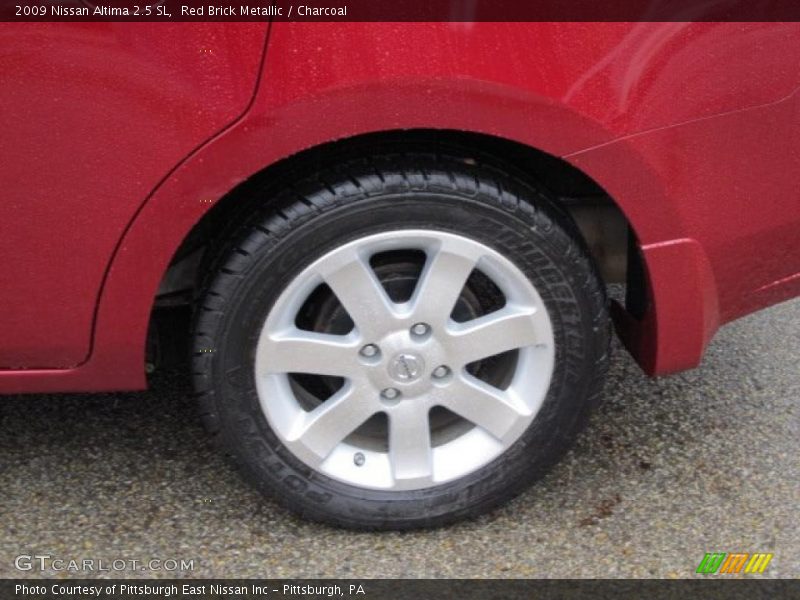 Red Brick Metallic / Charcoal 2009 Nissan Altima 2.5 SL