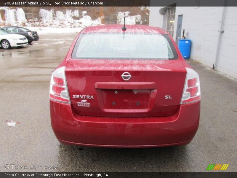 Red Brick Metallic / Charcoal 2009 Nissan Altima 2.5 SL