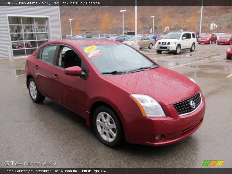 Red Brick Metallic / Charcoal 2009 Nissan Altima 2.5 SL