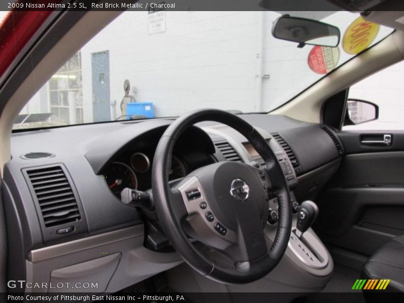 Red Brick Metallic / Charcoal 2009 Nissan Altima 2.5 SL