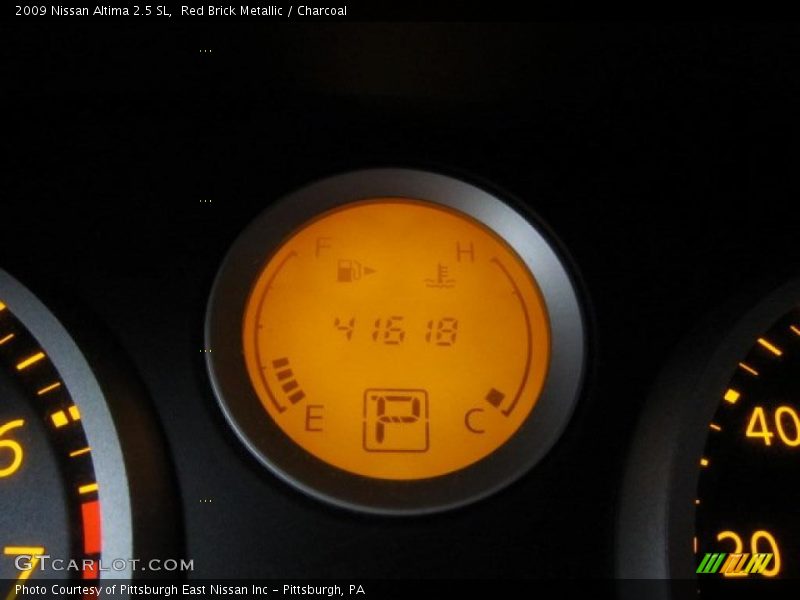 Red Brick Metallic / Charcoal 2009 Nissan Altima 2.5 SL