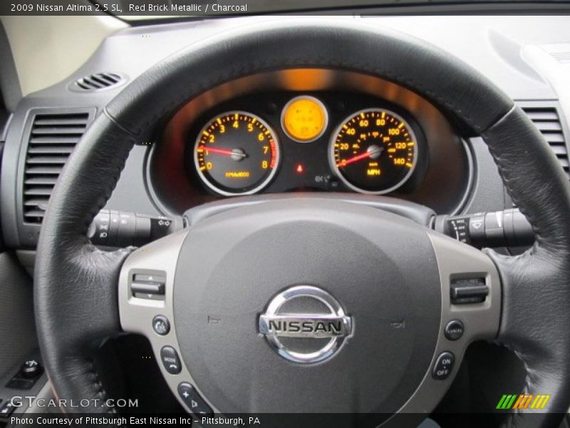 Red Brick Metallic / Charcoal 2009 Nissan Altima 2.5 SL