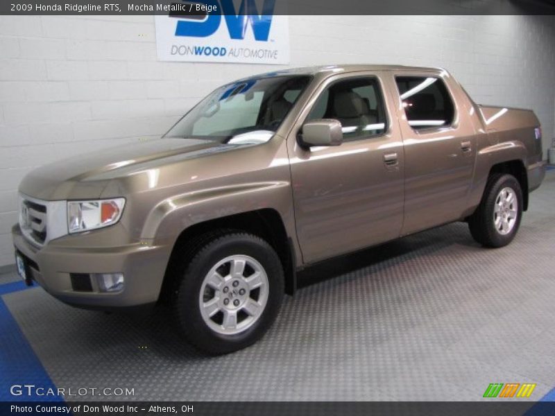 Mocha Metallic / Beige 2009 Honda Ridgeline RTS