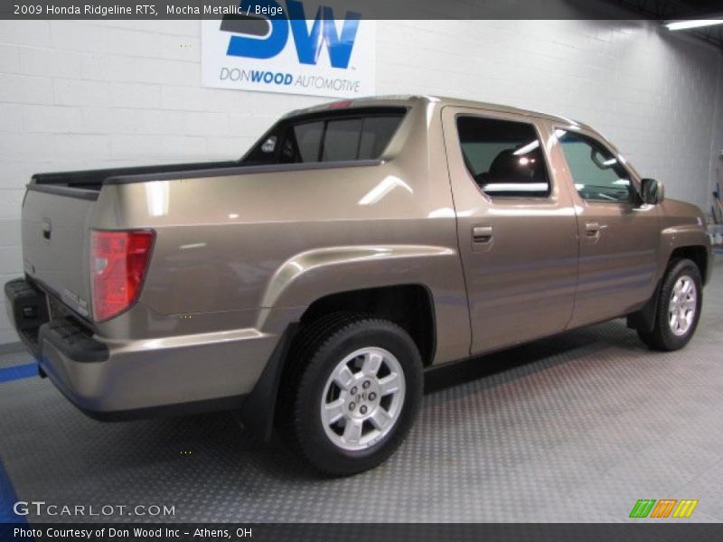 Mocha Metallic / Beige 2009 Honda Ridgeline RTS