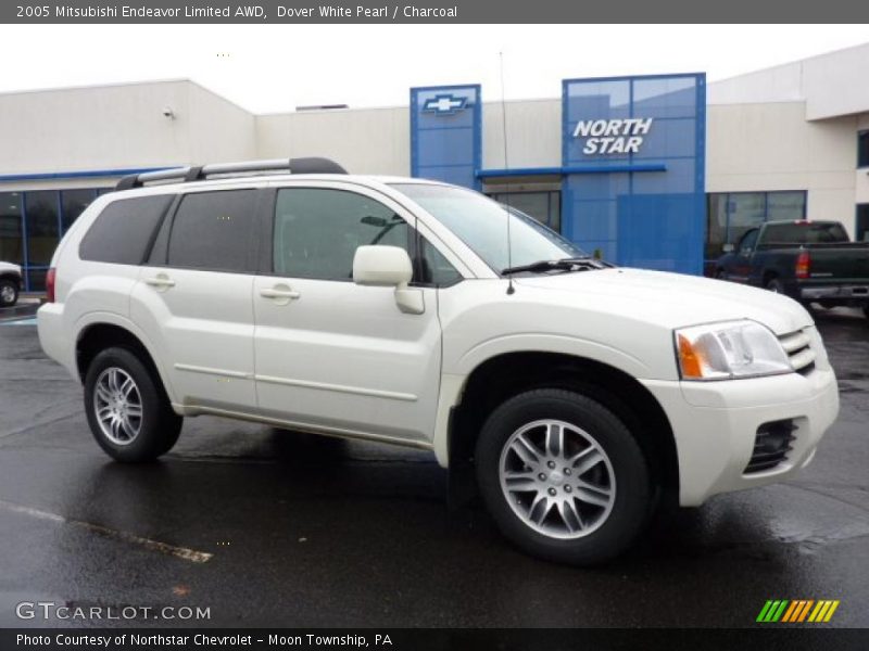 Dover White Pearl / Charcoal 2005 Mitsubishi Endeavor Limited AWD