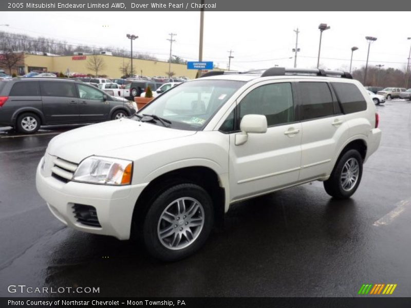 Dover White Pearl / Charcoal 2005 Mitsubishi Endeavor Limited AWD