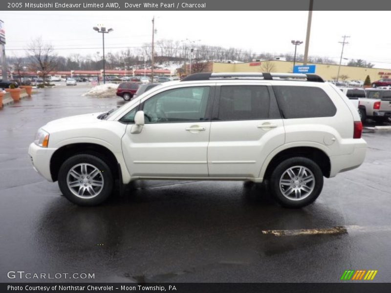 Dover White Pearl / Charcoal 2005 Mitsubishi Endeavor Limited AWD