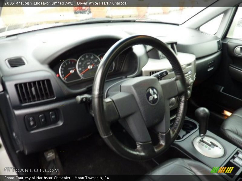 Dover White Pearl / Charcoal 2005 Mitsubishi Endeavor Limited AWD