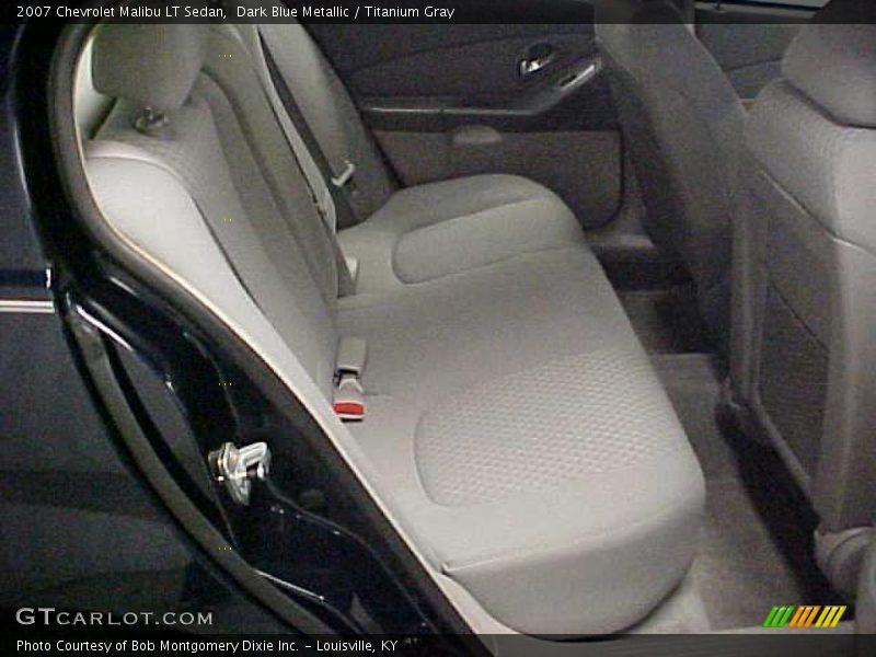 Dark Blue Metallic / Titanium Gray 2007 Chevrolet Malibu LT Sedan