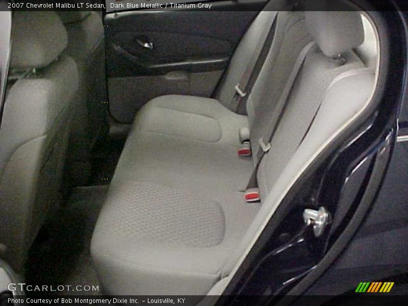Dark Blue Metallic / Titanium Gray 2007 Chevrolet Malibu LT Sedan