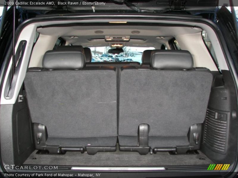 Black Raven / Ebony/Ebony 2009 Cadillac Escalade AWD