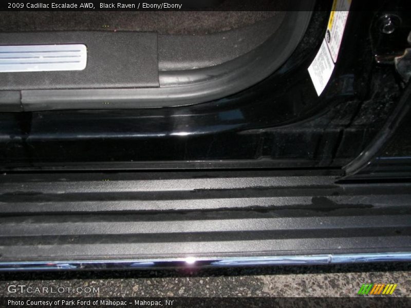 Black Raven / Ebony/Ebony 2009 Cadillac Escalade AWD