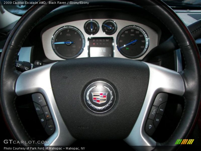 Black Raven / Ebony/Ebony 2009 Cadillac Escalade AWD