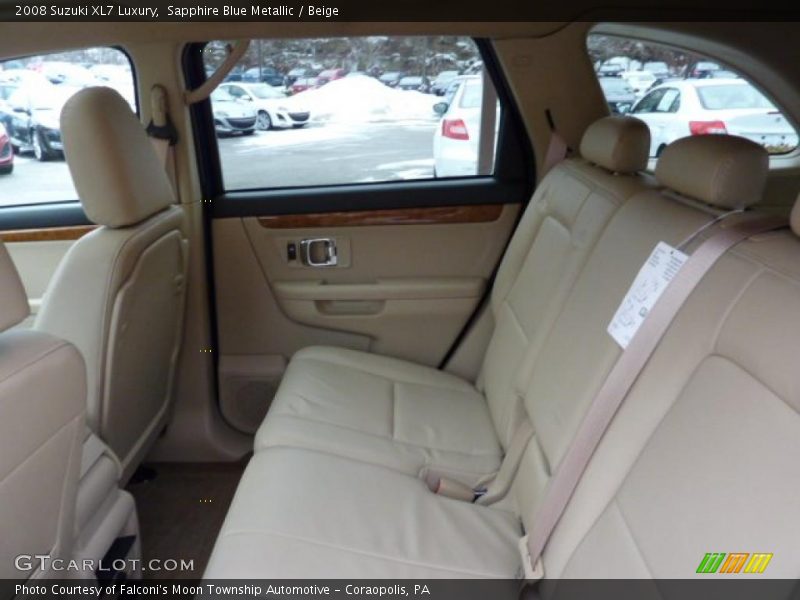  2008 XL7 Luxury Beige Interior