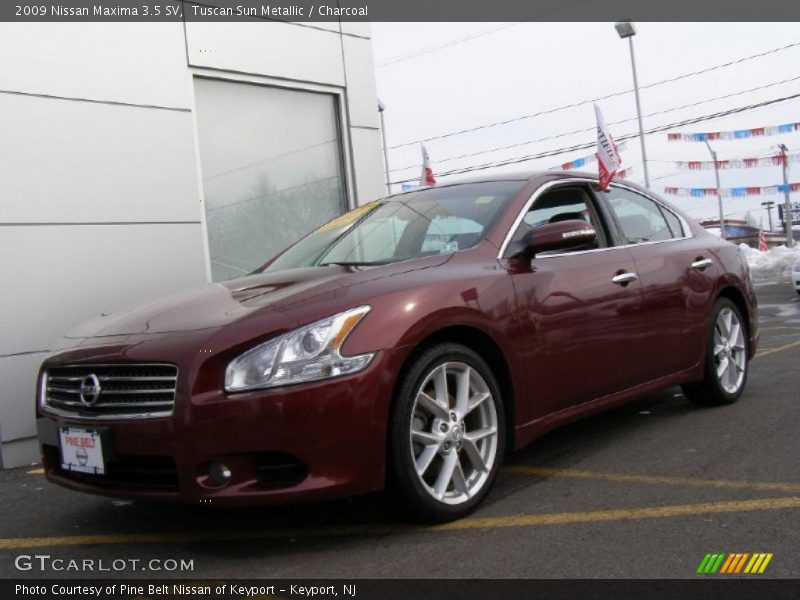 Tuscan Sun Metallic / Charcoal 2009 Nissan Maxima 3.5 SV