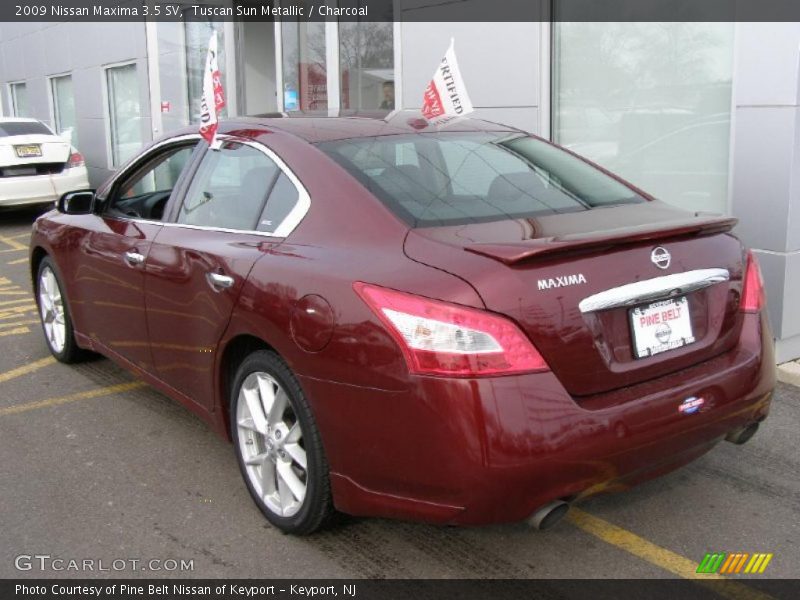 Tuscan Sun Metallic / Charcoal 2009 Nissan Maxima 3.5 SV