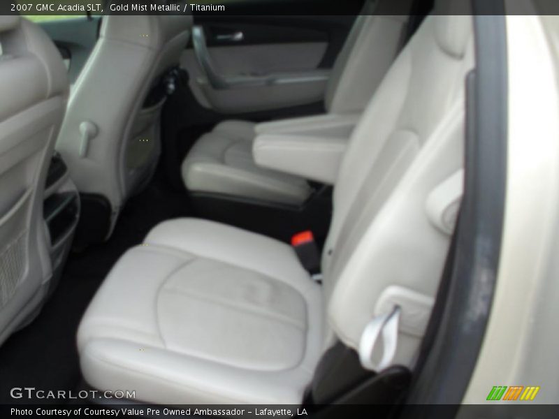 Gold Mist Metallic / Titanium 2007 GMC Acadia SLT