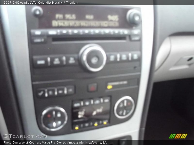 Gold Mist Metallic / Titanium 2007 GMC Acadia SLT