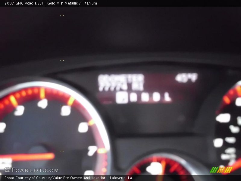 Gold Mist Metallic / Titanium 2007 GMC Acadia SLT