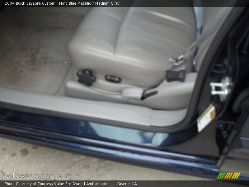 Ming Blue Metallic / Medium Gray 2004 Buick LeSabre Custom