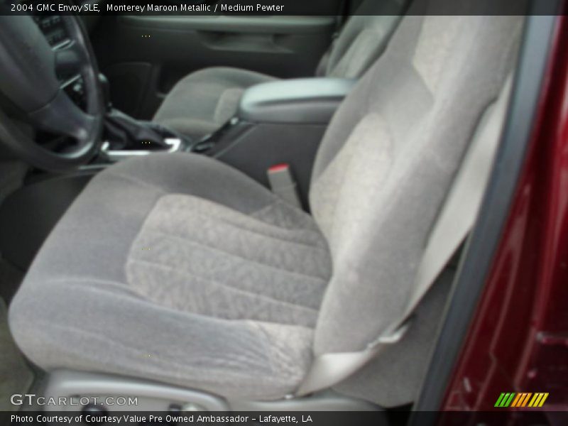 Monterey Maroon Metallic / Medium Pewter 2004 GMC Envoy SLE
