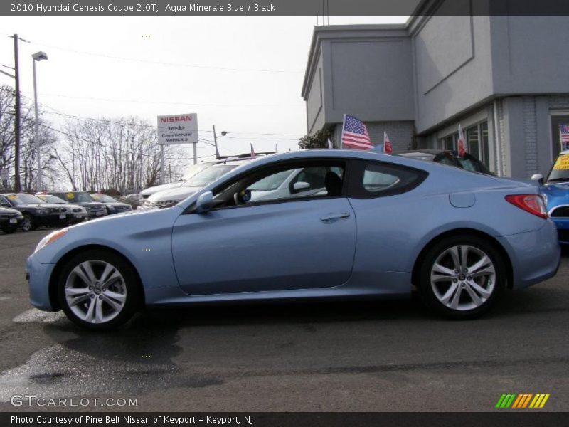  2010 Genesis Coupe 2.0T Aqua Minerale Blue