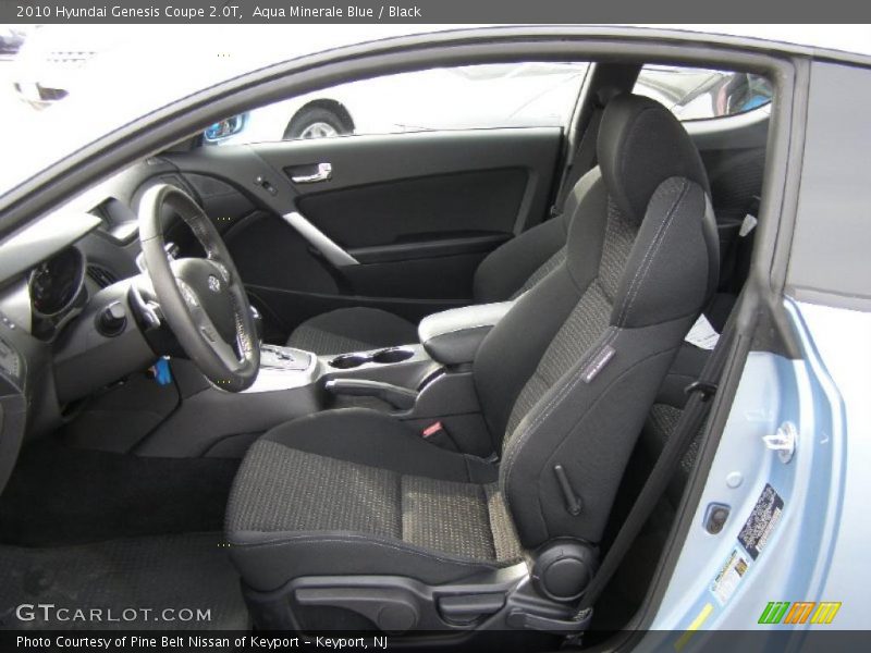  2010 Genesis Coupe 2.0T Black Interior