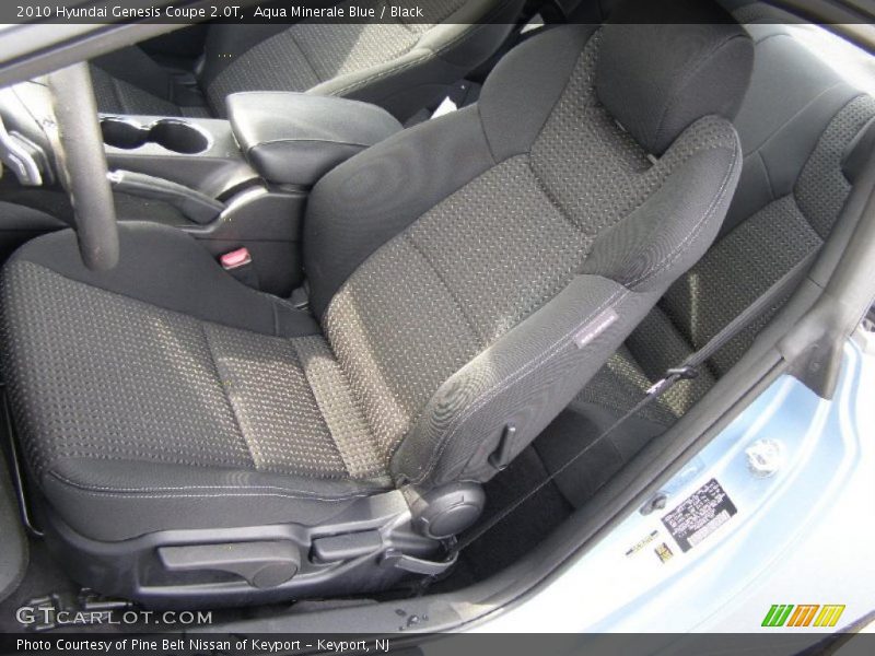  2010 Genesis Coupe 2.0T Black Interior