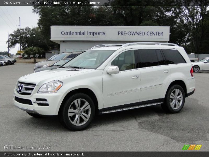 Arctic White / Cashmere 2010 Mercedes-Benz GL 450 4Matic