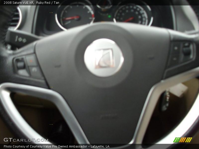 Ruby Red / Tan 2008 Saturn VUE XR