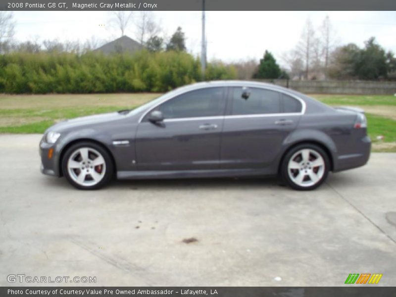 Magnetic Gray Metallic / Onyx 2008 Pontiac G8 GT