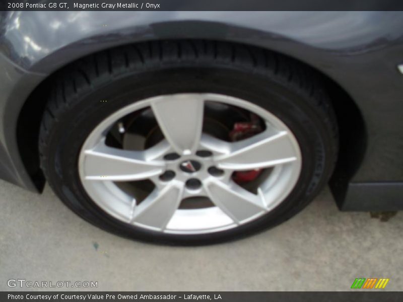 Magnetic Gray Metallic / Onyx 2008 Pontiac G8 GT