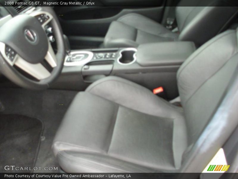Magnetic Gray Metallic / Onyx 2008 Pontiac G8 GT