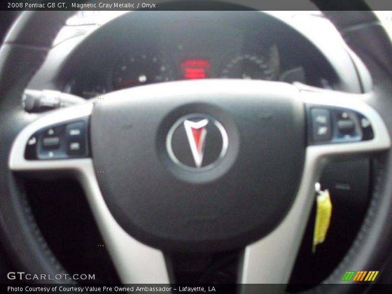 Magnetic Gray Metallic / Onyx 2008 Pontiac G8 GT
