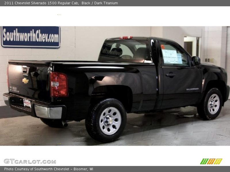 Black / Dark Titanium 2011 Chevrolet Silverado 1500 Regular Cab