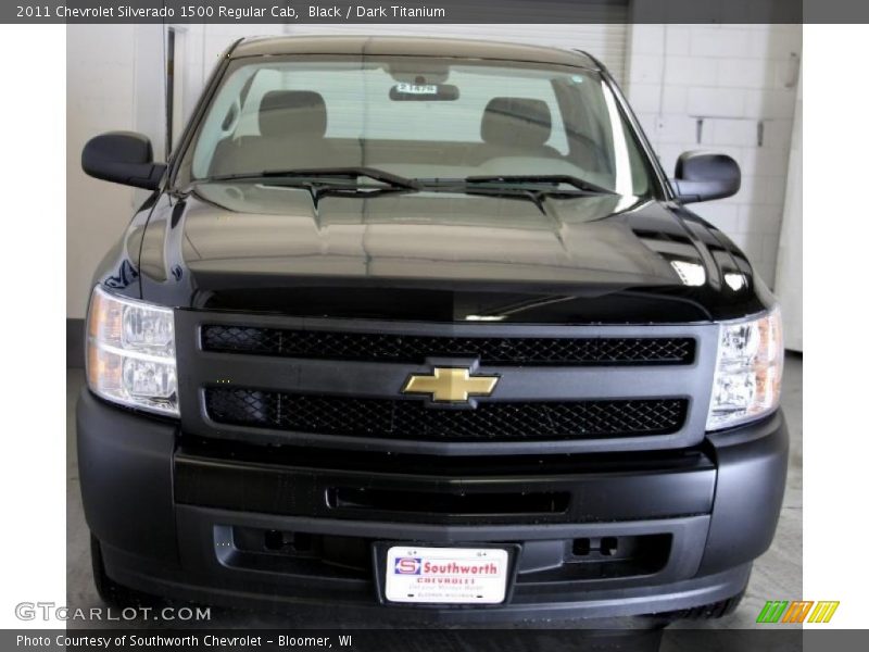 Black / Dark Titanium 2011 Chevrolet Silverado 1500 Regular Cab