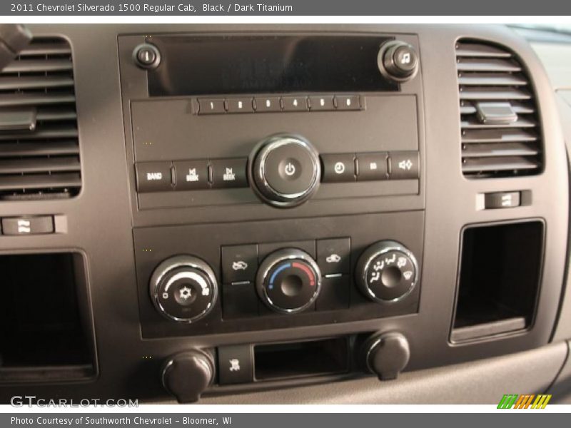 Controls of 2011 Silverado 1500 Regular Cab