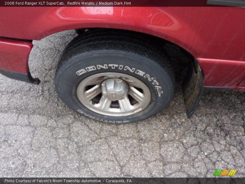 Redfire Metallic / Medium Dark Flint 2008 Ford Ranger XLT SuperCab