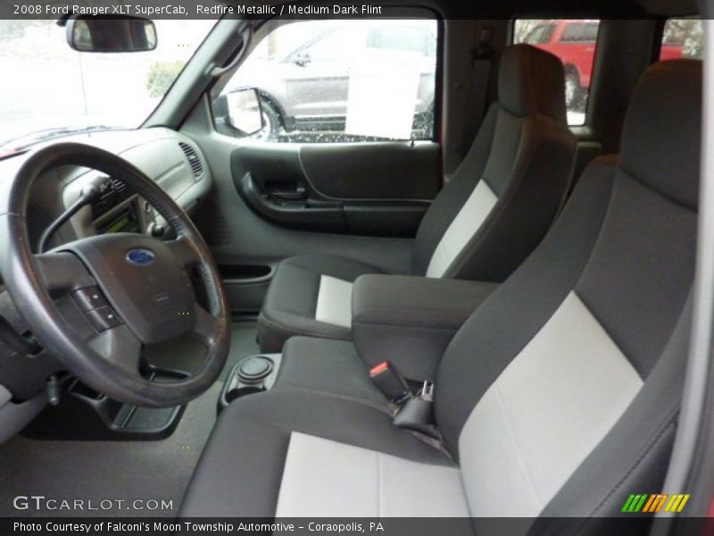 Redfire Metallic / Medium Dark Flint 2008 Ford Ranger XLT SuperCab