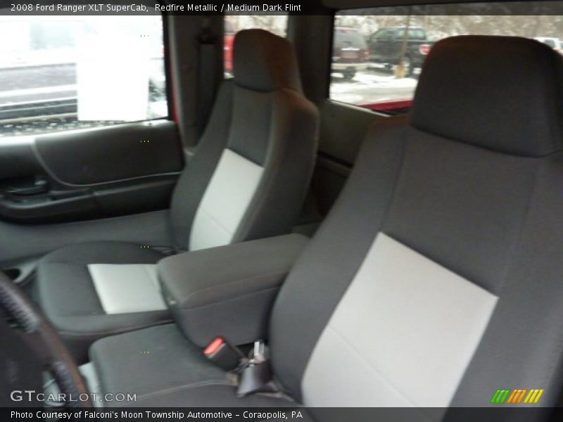 Redfire Metallic / Medium Dark Flint 2008 Ford Ranger XLT SuperCab