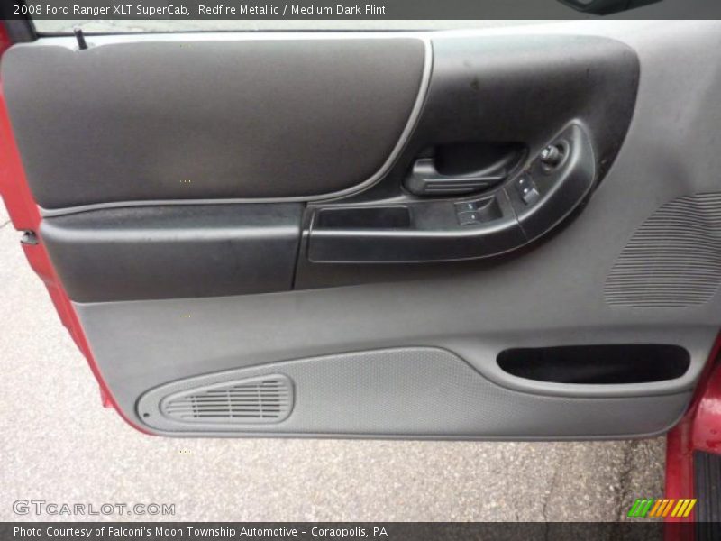 Redfire Metallic / Medium Dark Flint 2008 Ford Ranger XLT SuperCab