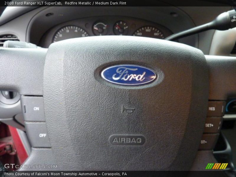 Redfire Metallic / Medium Dark Flint 2008 Ford Ranger XLT SuperCab