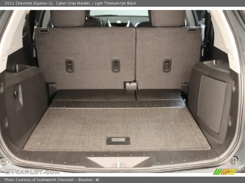 Cyber Gray Metallic / Light Titanium/Jet Black 2011 Chevrolet Equinox LS