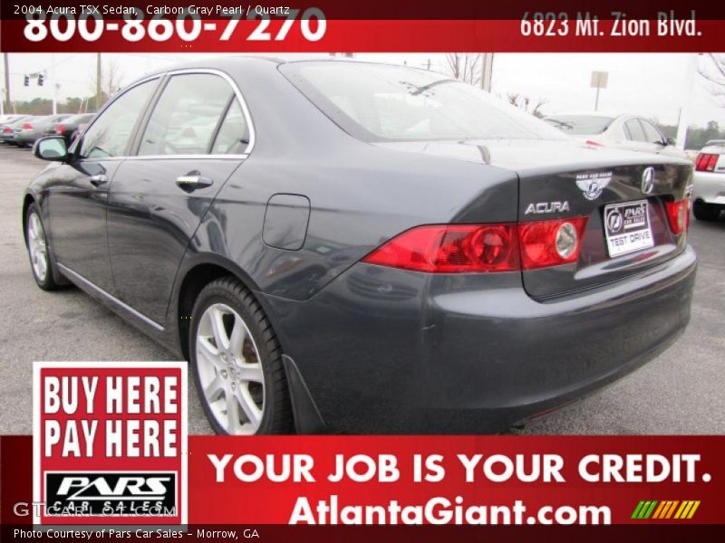 Carbon Gray Pearl / Quartz 2004 Acura TSX Sedan