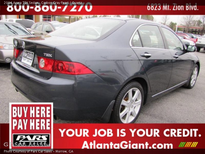 Carbon Gray Pearl / Quartz 2004 Acura TSX Sedan