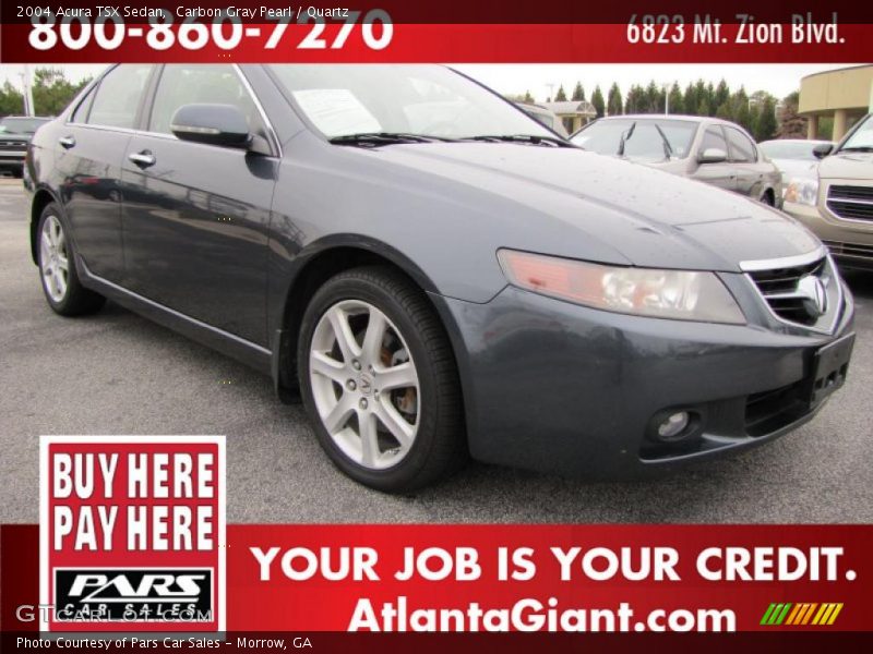 Carbon Gray Pearl / Quartz 2004 Acura TSX Sedan